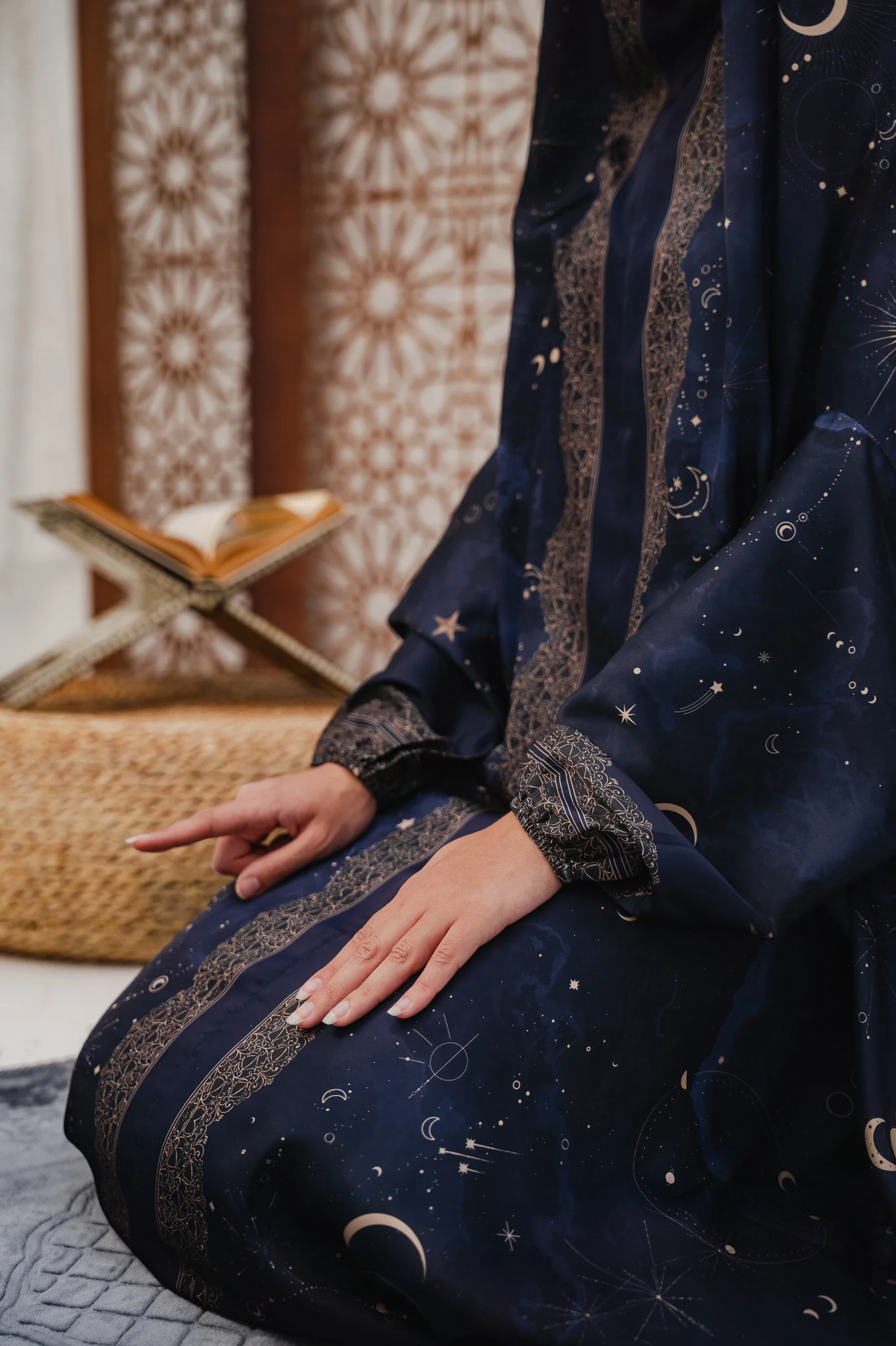 Daii Premium Satin Prayer Gown - Image 3