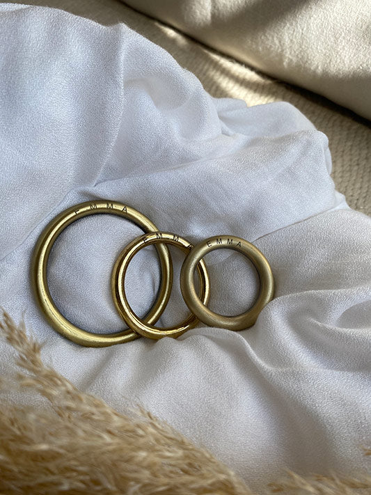 EMMA Bangle - Gold Medium - Image 6