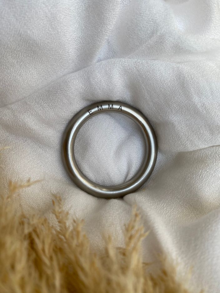 EMMA Bangle - Silver Medium - Image 2
